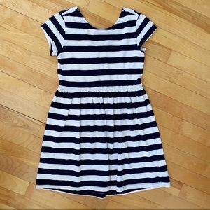 Gap Navy/White Knit Dress - Size M